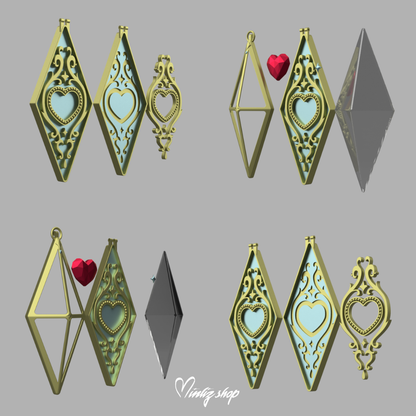 3D Model | Sugar Sugar Rune - Vanilla Necklace