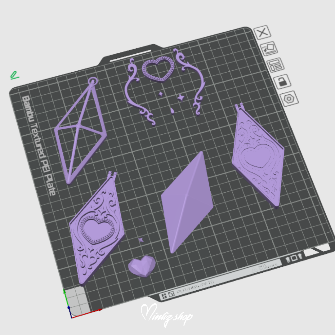 3D Model | Sugar Sugar Rune - Vanilla Necklace