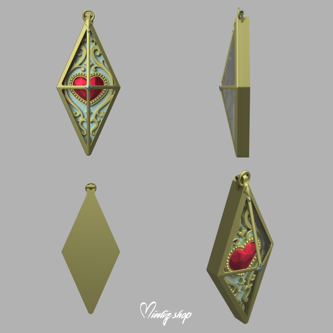 3D Model | Sugar Sugar Rune - Vanilla Necklace