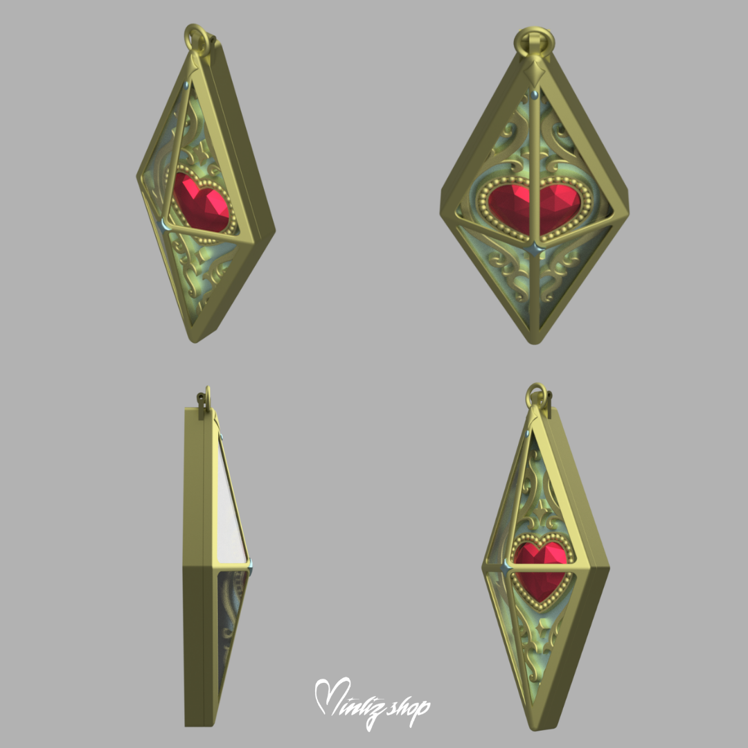 3D Model | Sugar Sugar Rune - Vanilla Necklace