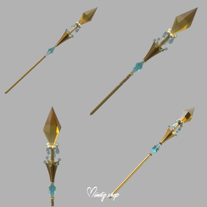 3D Model | Sugar Sugar Rune - Vanilla Wand Manga vers