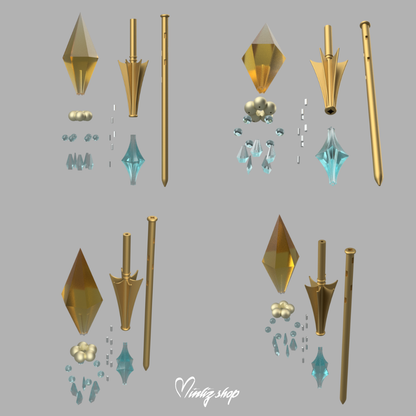 3D Model | Sugar Sugar Rune - Vanilla Wand Manga vers