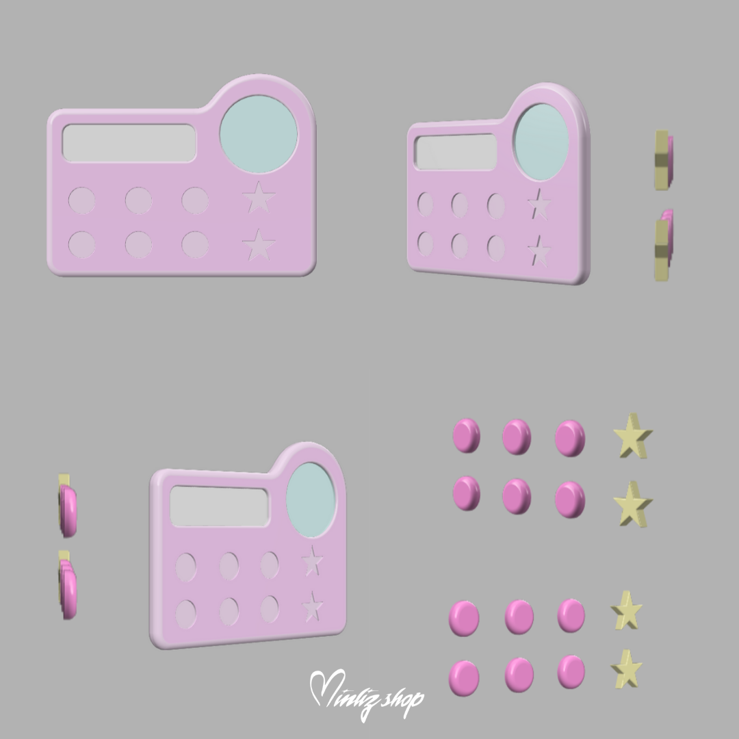 3D Printed Kit of Sailor Moon Communicator