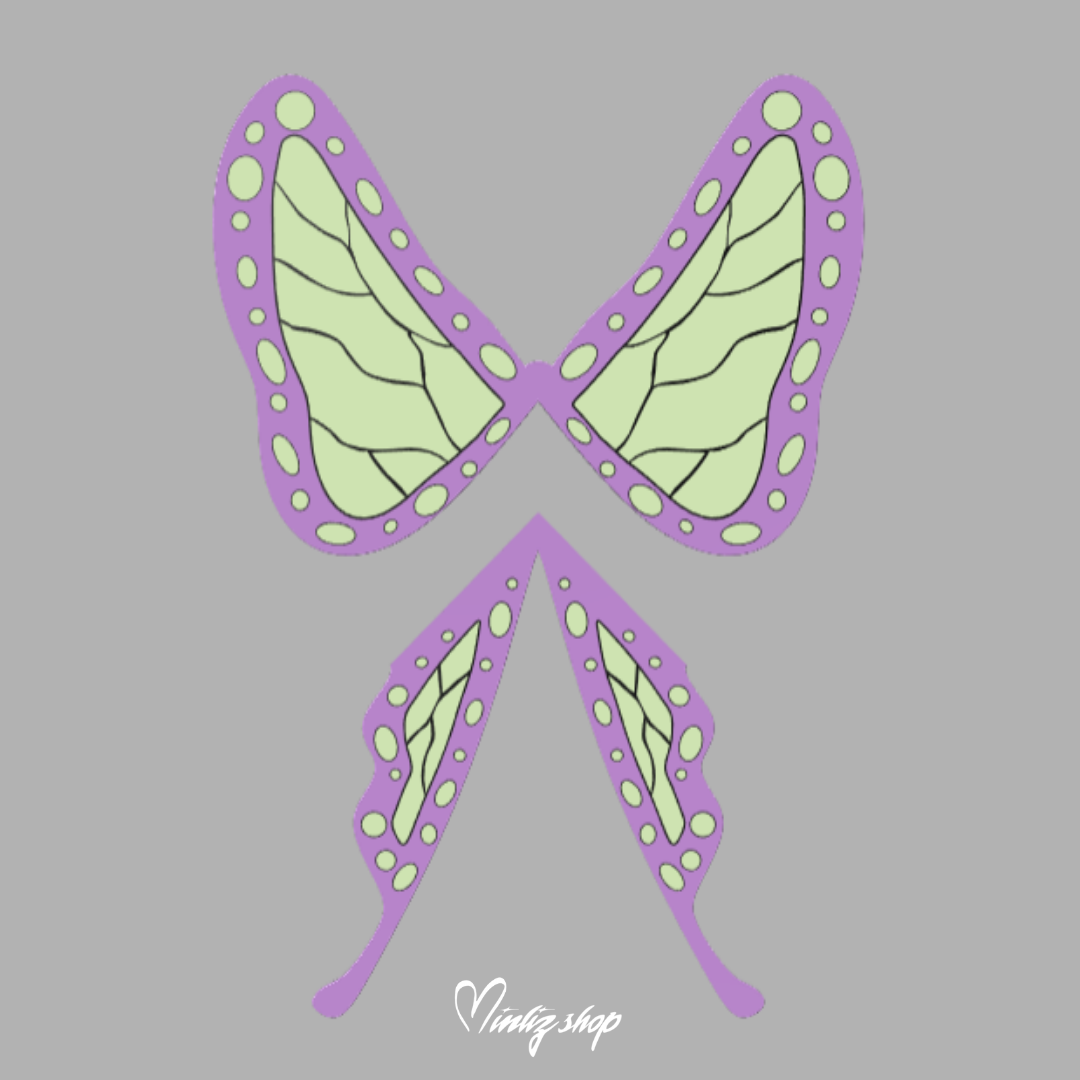 3D Model | Shinobu Butterfly Hairpin Demon Slayer