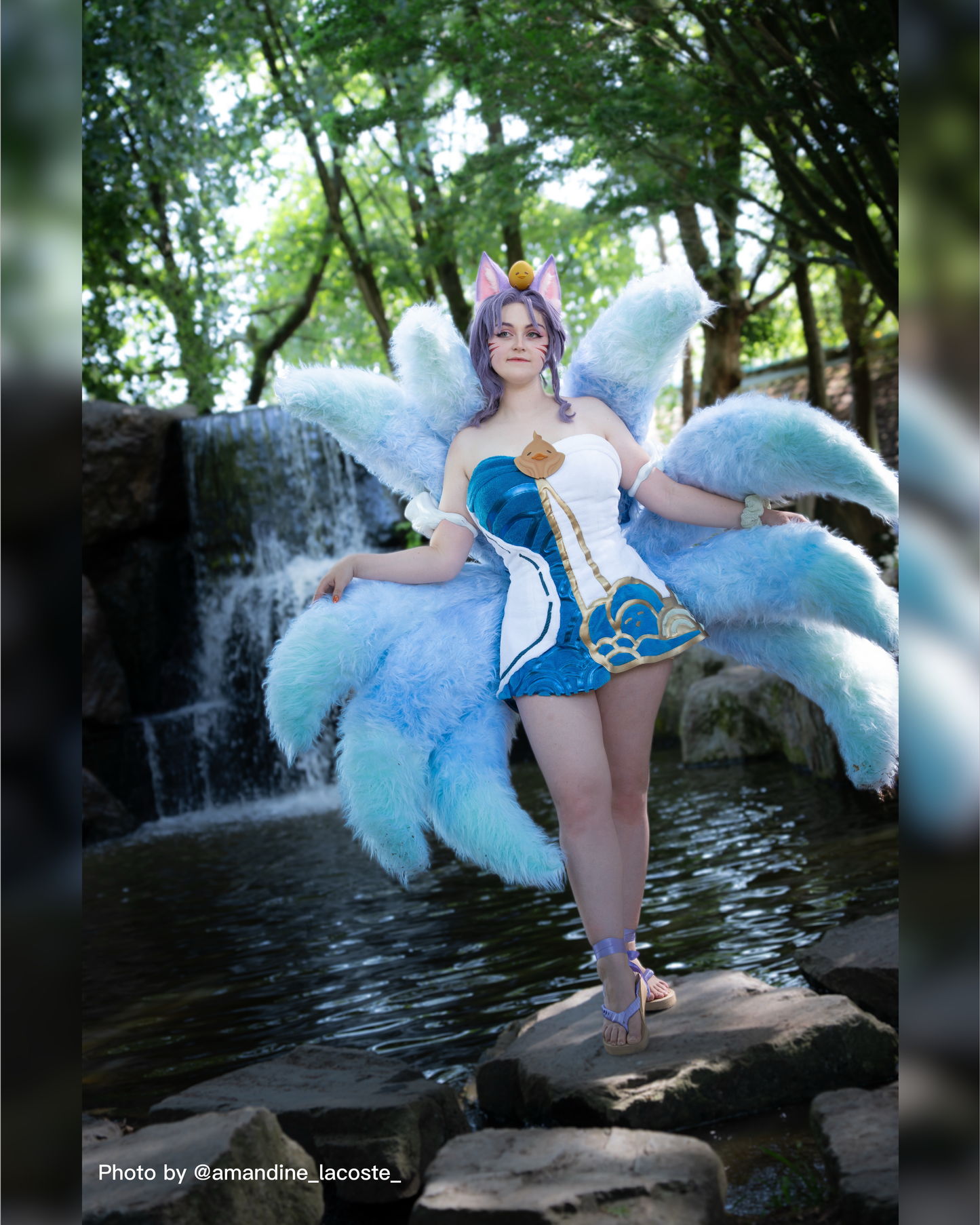 3D Model | Ahri Spirit Blossom Springs League of Legends Accessories