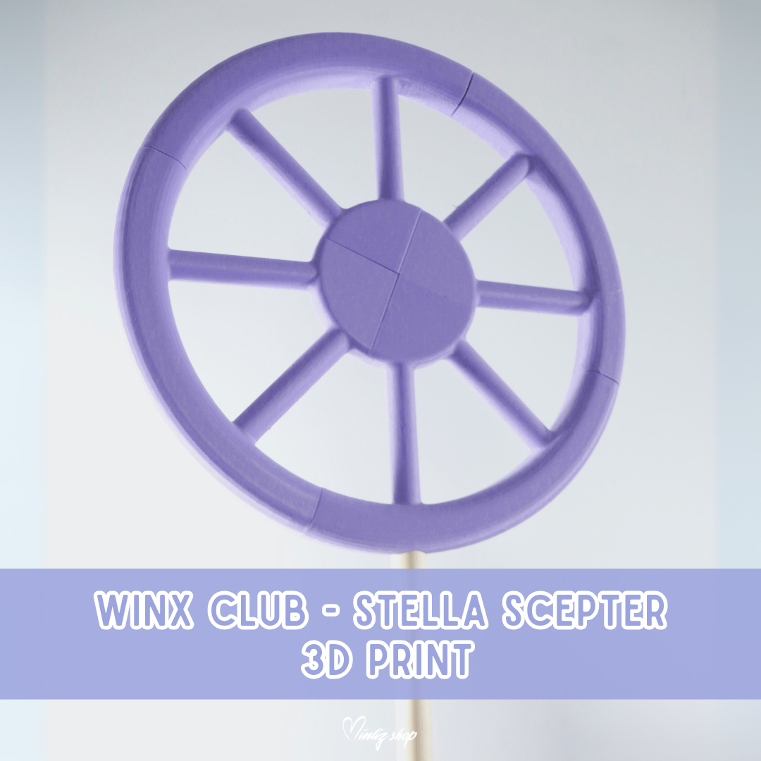 3D Printed Kit | Winx Club Stella Scepter
