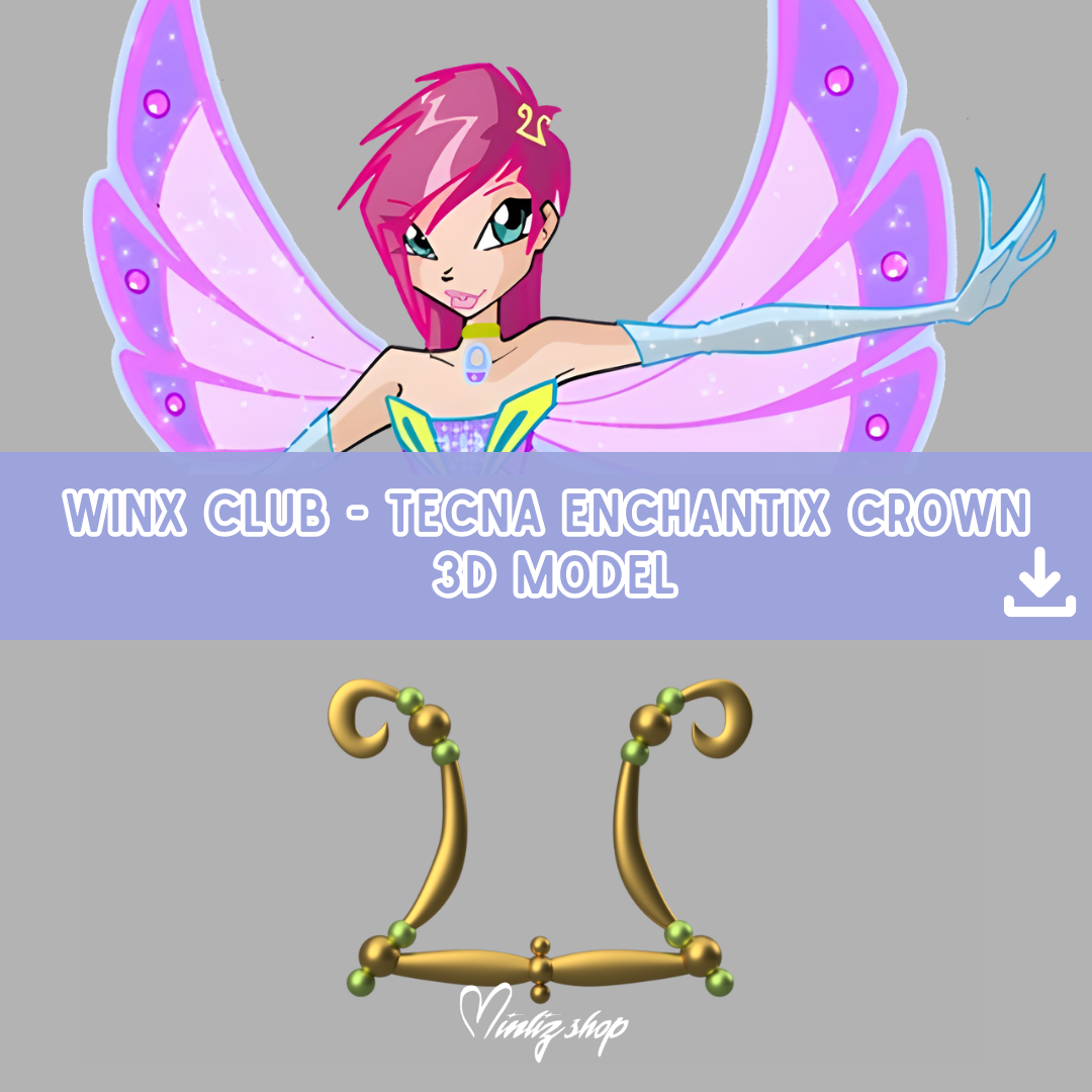 3D Model | Winx Club Tecna Enchantix crown