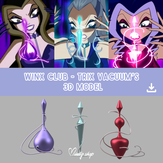 3D Model | Winx Club Trix Vacuums Icy Darcy Stormy