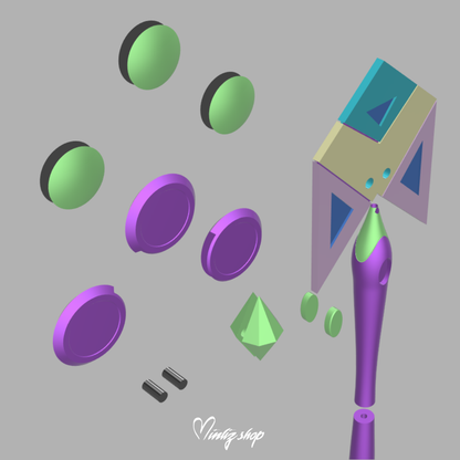 3D Model | Winx Club Tecna Mythix Wand