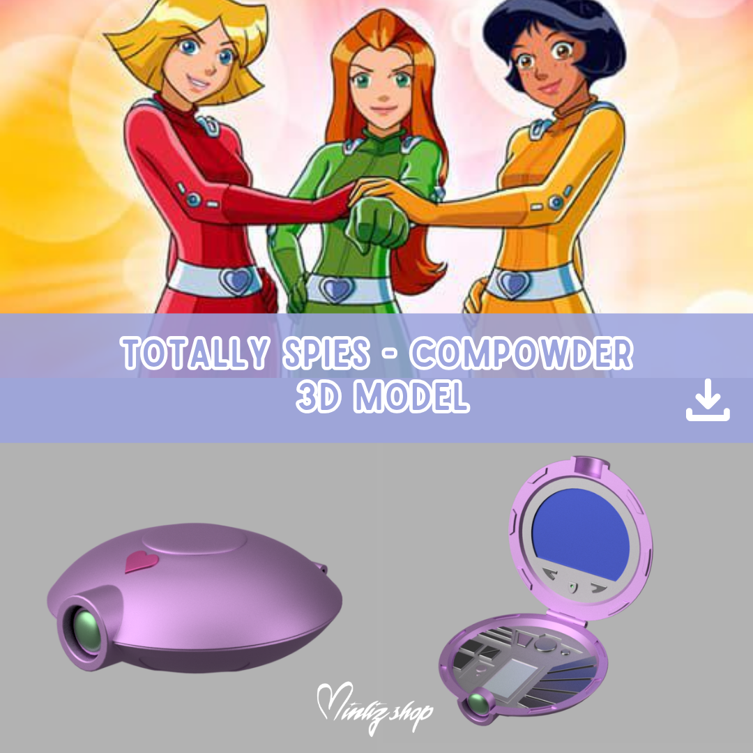 3D Model | Totally Spies - Compowder