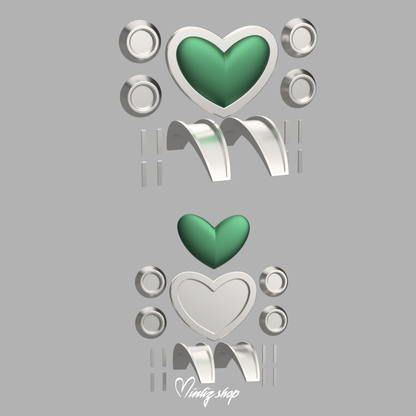 3D Model | Totally Spies - Bodysuit accessories