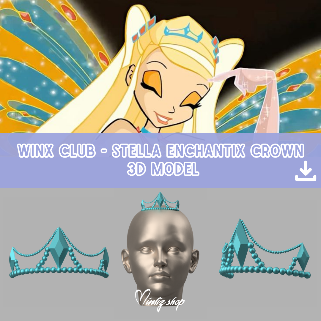 3D Model | Winx Club Stella Enchantix crown