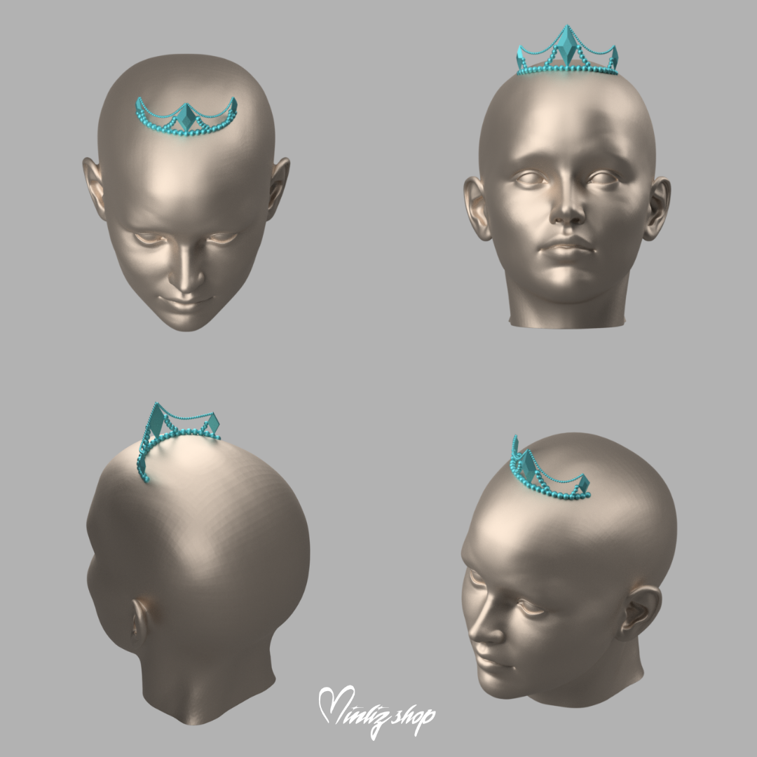 3D Model | Winx Club Stella Enchantix crown