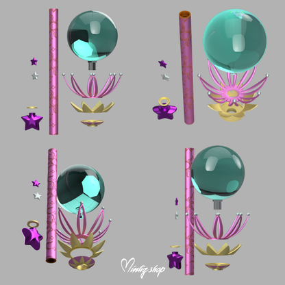 3D Model | Winx Club Reboot The Magic is Back Stella Magic Wand
