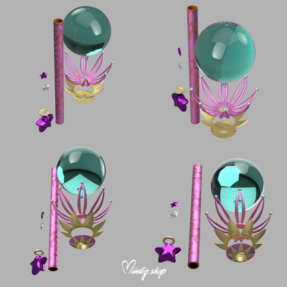 3D Model | Winx Club Reboot The Magic is Back Stella Magic Wand