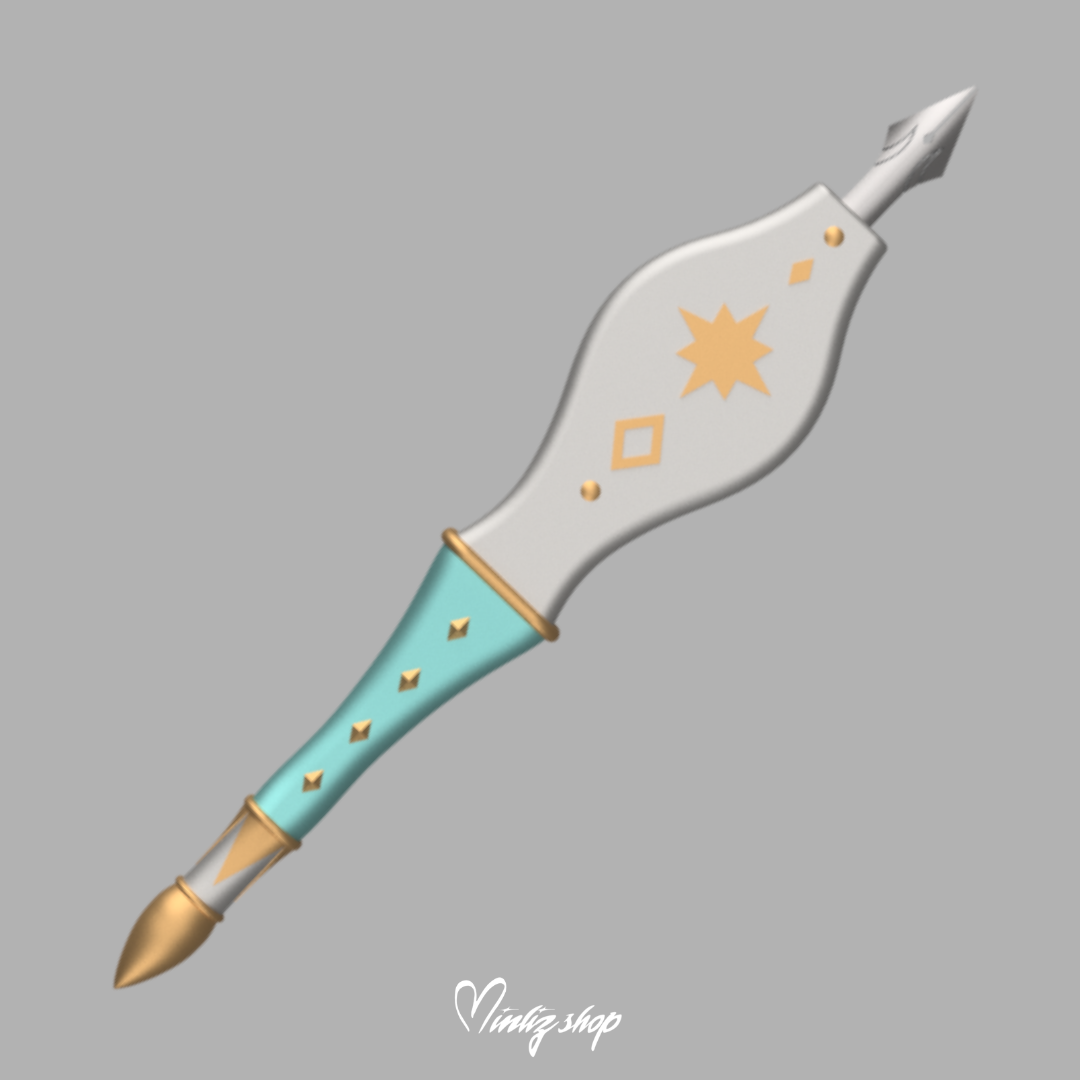 3D Model | Witch Hat Atelier Pen / Wand Coco