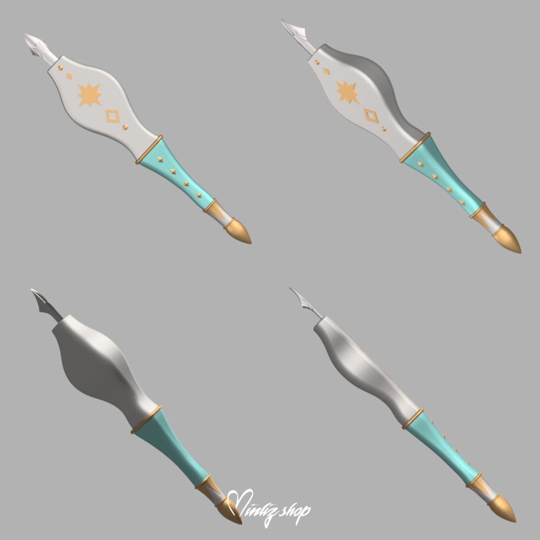 3D Model | Witch Hat Atelier Pen / Wand Coco