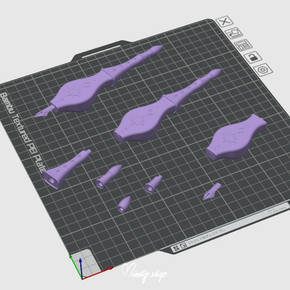 3D Model | Witch Hat Atelier Pen / Wand Coco