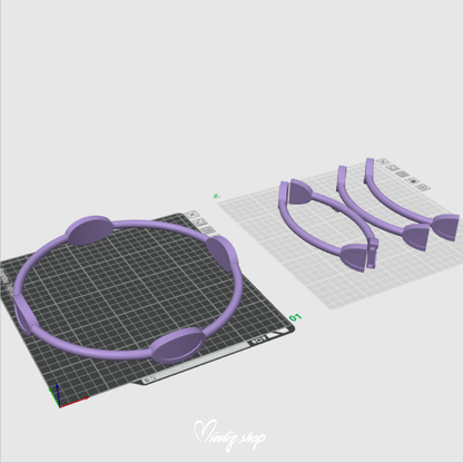 3D Model | Winx Club White Circle