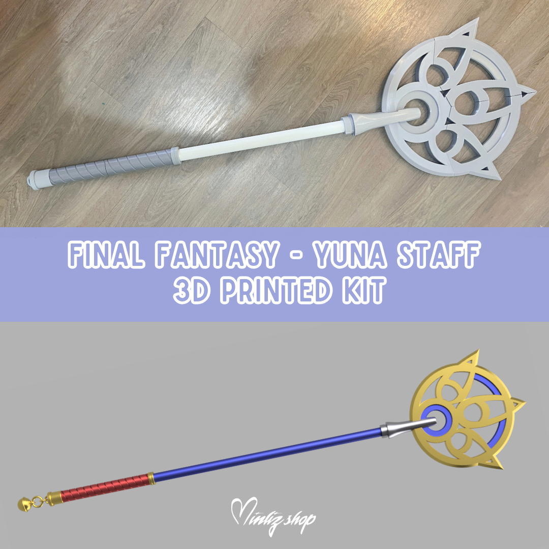 3D Printed Kit |  Yuna Staff - Final Fantasy