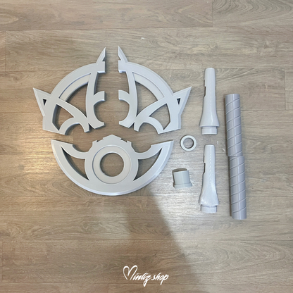 3D Printed Kit |  Yuna Staff - Final Fantasy