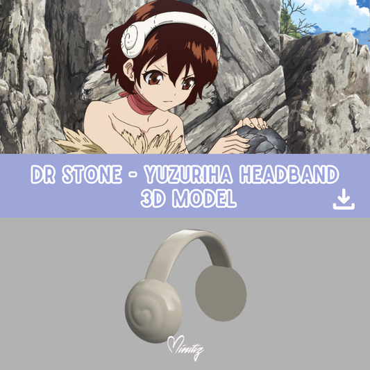 3D Model | Yuzuriha Dr Stone Headband