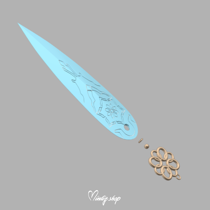 3D Model Kpop Demon Hunters Zoey's weapon / shin-kal