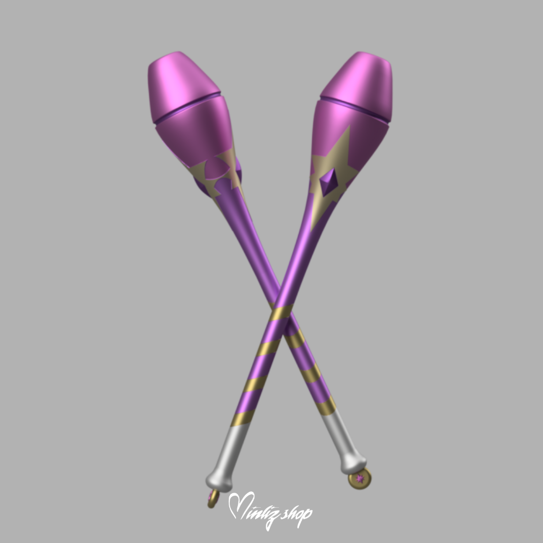 3D Model | Lolirock - Clubs of Calix / Carissa Weapons