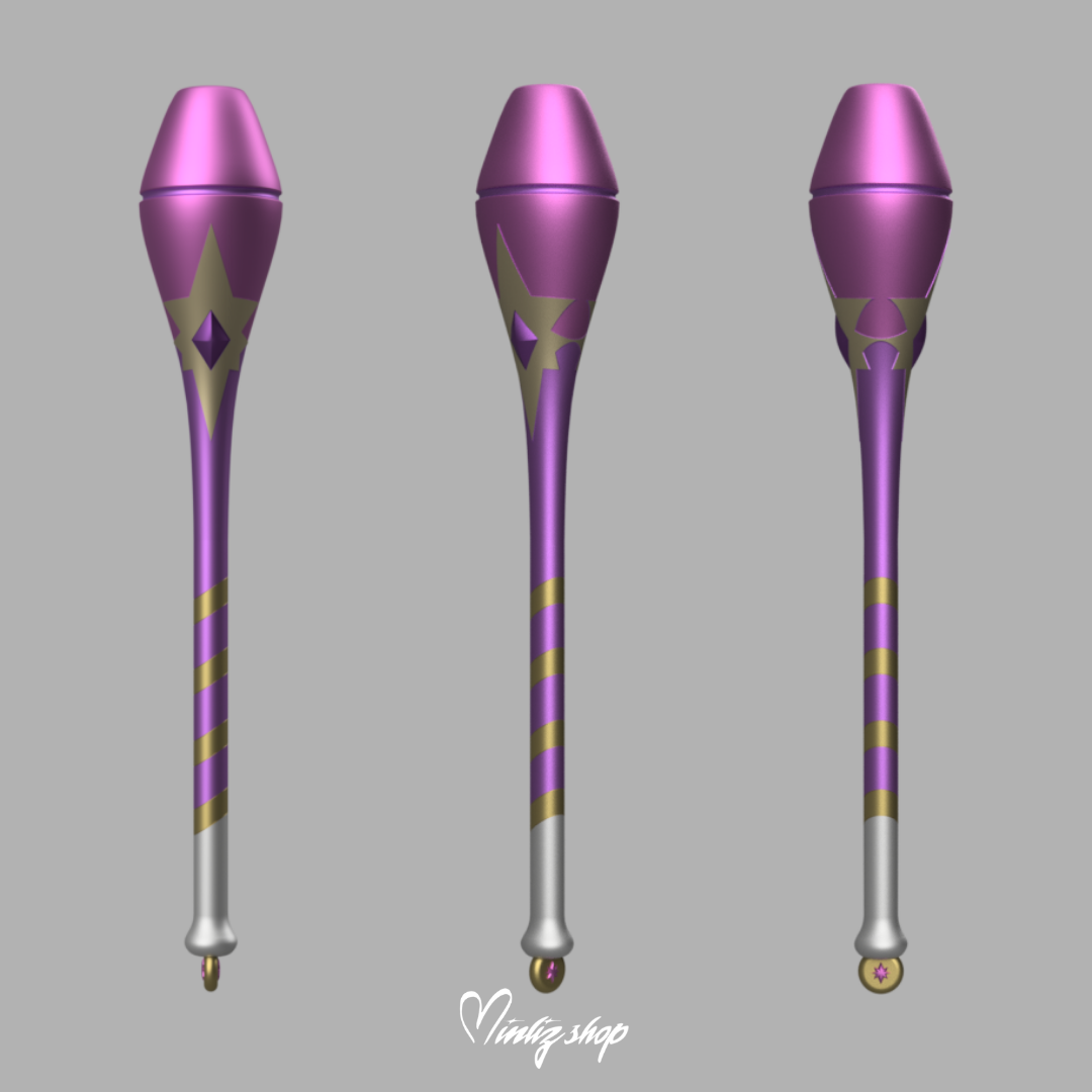 3D Model | Lolirock - Clubs of Calix / Carissa Weapons