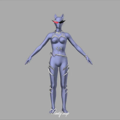 3D Model | KDA Ahri Firestarter Accessories Bundle