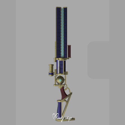 3D Printed Kit | Caitlyn Arcane Commander Weapon League of Legends