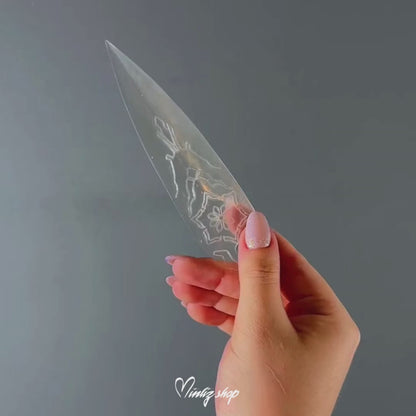 3D Model Kpop Demon Hunters Zoey's weapon / shin-kal